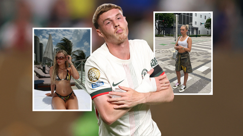 Vriendin (22) van topvoetballer steelt de show met opvallende look bij WK voor clubs