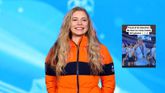 Jutta Leerdam op de Olympische Winterspelen van 2022 (Getty Images), met als inzet een Instagram Story