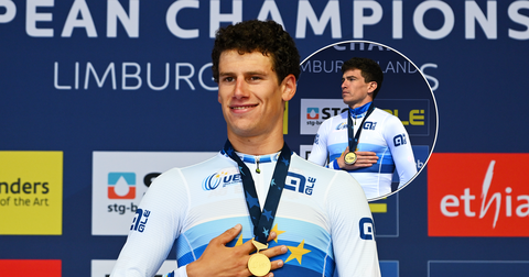 Europees kampioen tijdrijden is langzamer dan Belgische winnaar bij de beloften