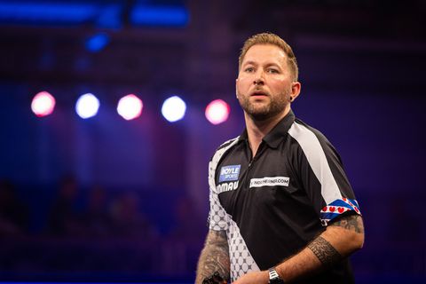 Dappere darter Danny Noppert komt net tekort tegen oud-wereldkampioen in halve finale World Grand Prix