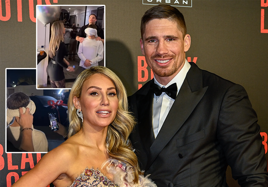 Rico Verhoeven en verloofde Naomy van Beem pakken uit met enorme verrassing: 'Hij is in shock'