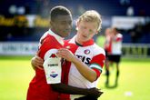 Salomon Kalou met Dirk Kuyt in hun tijd bij Feyenoord © Pro Shots