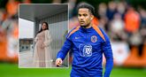Justin Kluivert en Shanna Taihuttu. Getty Images/TikTok