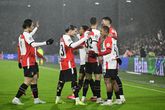Blijdschap bij Feyenoord. © ANP