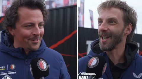 Veelbesproken Winter vol Liefde-mannen duiken op bij Feyenoord: 'Toch een klein beetje zenuwen'