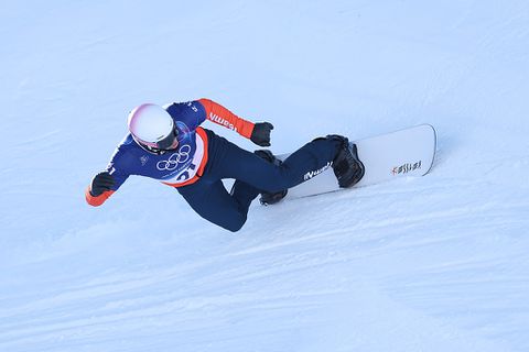 Snowboarder Glenn de Blois ondanks uitschakeling trots op zichzelf: 'Moet ik anders gaan zitten huilen?'