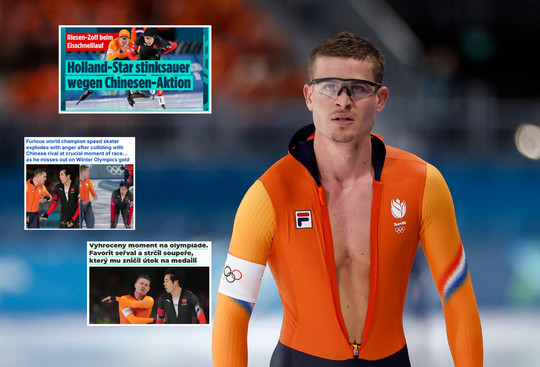 Joep Wennemars beheerst internationale media na bizar incident op Winterspelen: 'Woedende wereldkampioen ontploft'