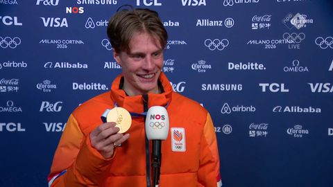 Emotionele Jens van 't Wout knakt bij vraag over broer na olympisch goud: 'Wat hij voor mij heeft gedaan...'