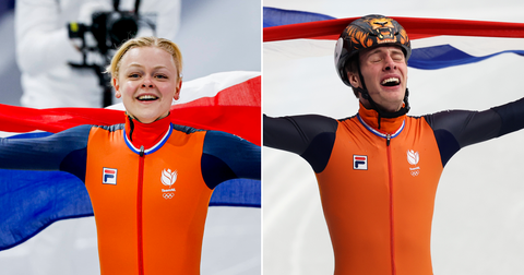 Dit verdienen Xandra Velzeboer en Jens van 't Wout: gouden shorttrackers cashen flinke geldbonus