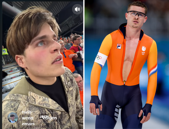 Vloekend broertje deelt unieke beelden van drama topschaatser Joep Wennemars op Winterspelen: 'Nee, nee, nee!'
