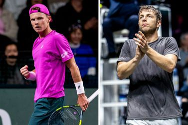 Nederlandse toptennissers ruziën openlijk met elkaar in Rotterdam: 'Als hij zo'n grote mond durft te hebben...'