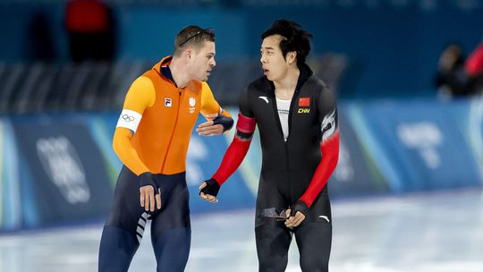 Chinese schaatser reageert op drama met Joep Wennemars tijdens Winterspelen: 'Het was een ongeluk'
