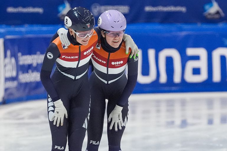 WK shorttrack | Michelle Velzeboer, het zusje van Xandra Velzeboer: 'Ik wil niet het mindere zusje zijn'