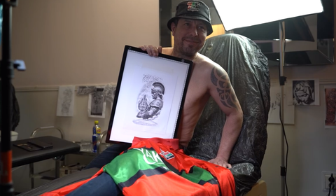 NEC-fan heeft nu al tattoo van bekerwinst op z'n rug: 'Spijt is voor Arnhemmers'