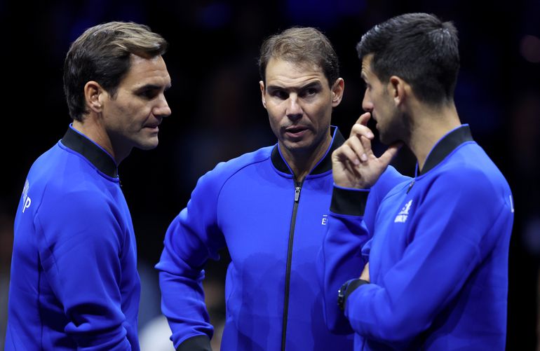 Tennisicoon Rafael Nadal doet boekje open over Roger Federer en Novak Djokovic: 'Je was aan hem overgeleverd'