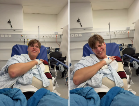 Zoon van schaatsicoon Erben Wennemars belandt tijdens vakantie in ziekenhuis: 'Hij vliegt er keihard uit'