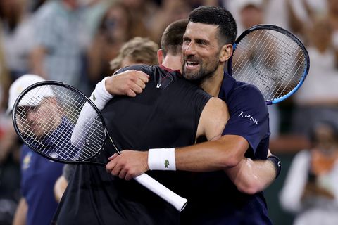 Toptennisser emotioneel na stunt tegen idool Novak Djokovic in Indian Wells: 'Een ongelooflijk gevoel'