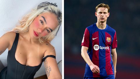 Deze zangeres schittert op het shirt van FC Barcelona tijdens El Clasico