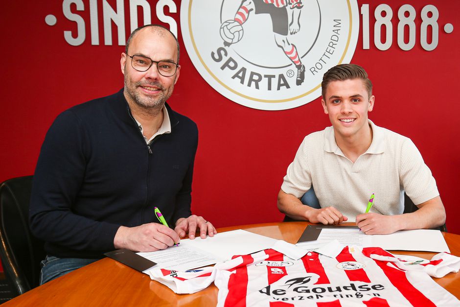 Sparta versterkt zich met jeugdinternational Mike Kleijn