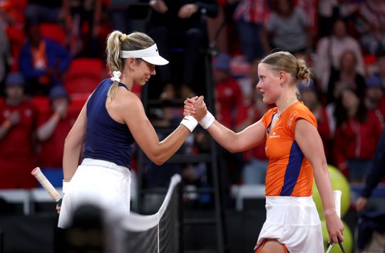 Exit van Nederlandse tennisvrouwen leidt tot tranen bij dubbelspecialiste