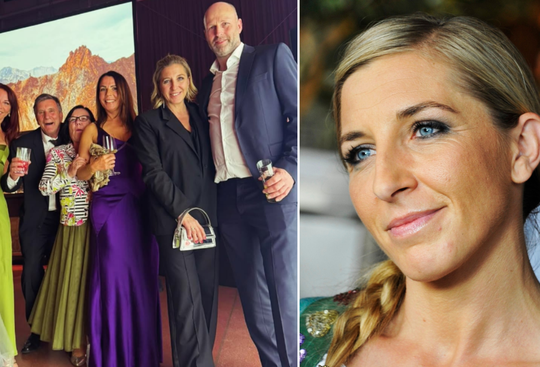 Schaatsiconen Anni Friesinger en Ids Postma duiken samen op bij gala: 'Een onvergetelijke avond'