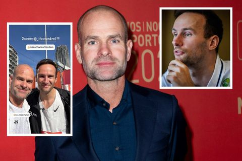 Strijd tussen ex-topschaatsers barst los in Rotterdam: Erben Wennemars neemt snel foto met 'titelverdediger'