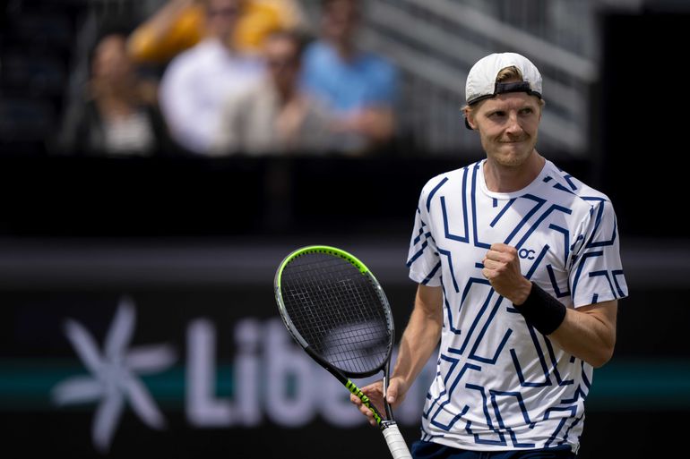 'Dit had ik nodig na het afgelopen half jaar': Gijs Brouwer stunt met kwartfinale in Rosmalen