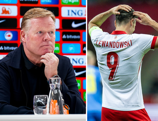 Heeft bondscoach Ronald Koeman toch gelijk over blessure Robert Lewandowski? 'We krijgen ze allemaal weer op de been'