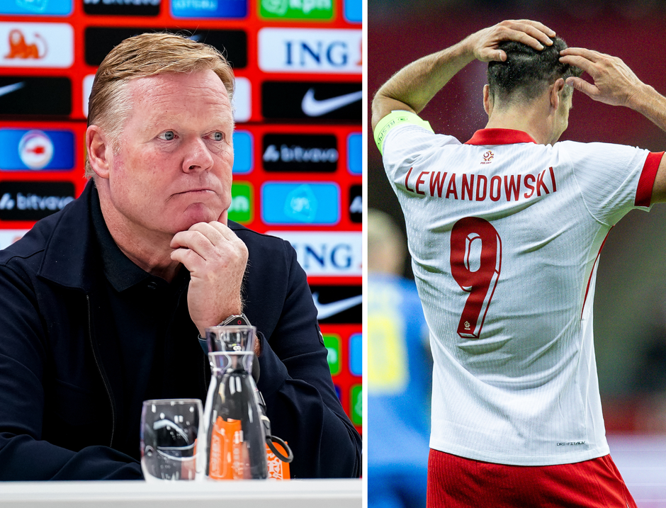 Heeft bondscoach Ronald Koeman toch gelijk over blessure Robert Lewandowski? 'We krijgen ze allemaal weer op de been'