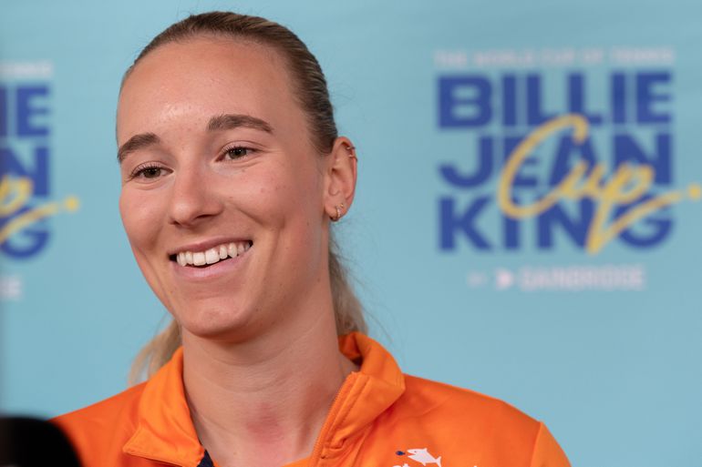 Nederlandse tennisster (21) denkt Grand Slam-kampioene te worden: 'In principe heb ik alles in huis'