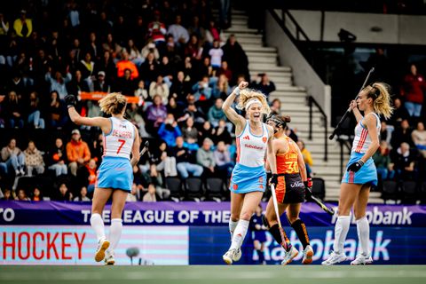 Monsterzege voor Nederlandse hockeysters: Oranje vestigt record tegen Spanje
