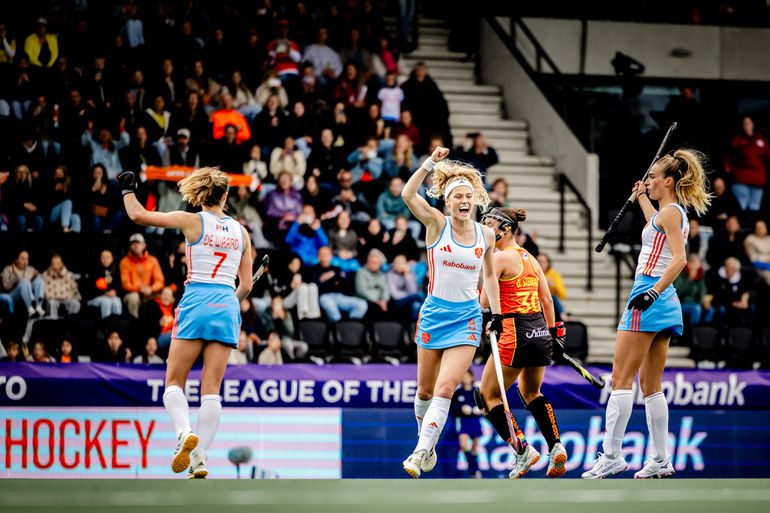 Monsterzege voor Nederlandse hockeysters: Oranje vestigt record tegen Spanje
