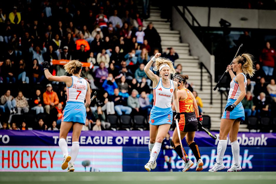 Monsterzege voor Nederlandse hockeysters: Oranje vestigt record tegen Spanje