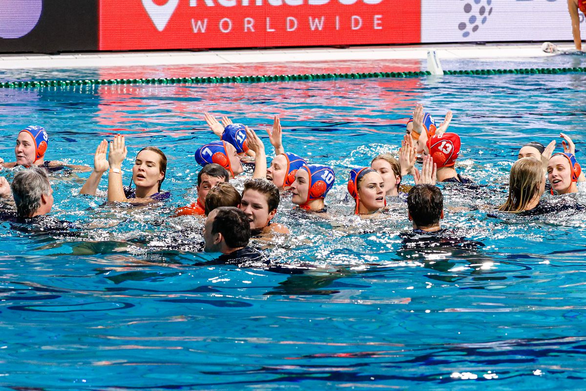 Nederlandse waterpolosters lopen deukje in zelfvertrouwen op net voor Spelen