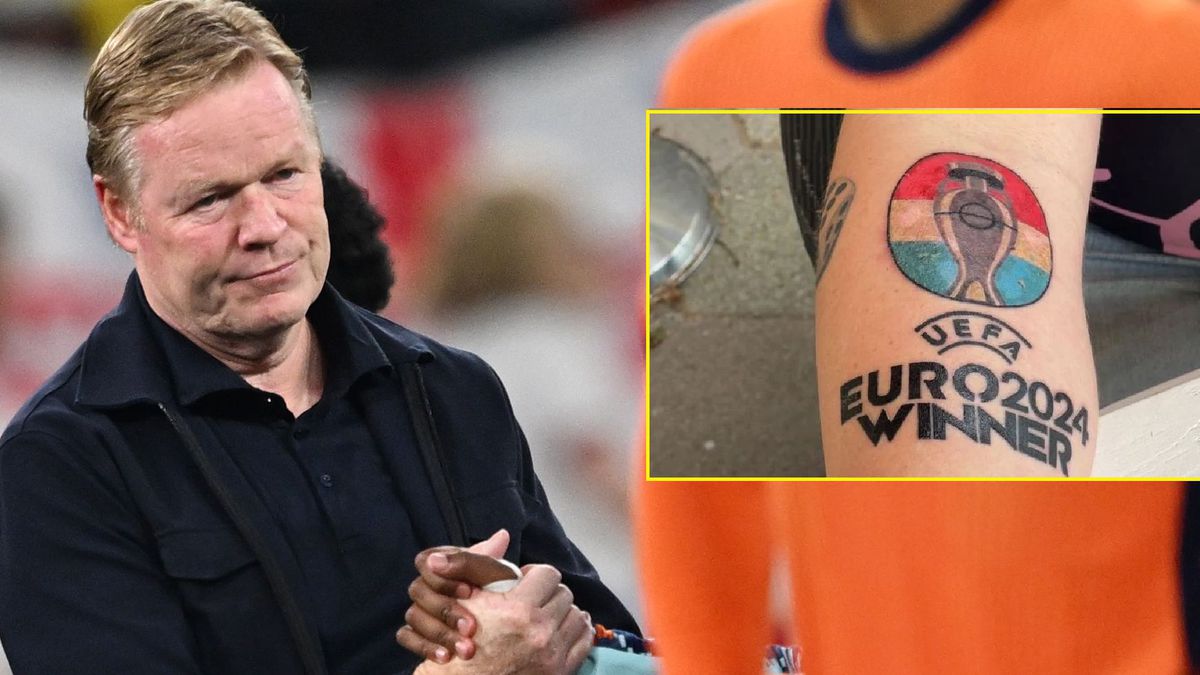 Deze Brabander zit nu met tattoo van Oranje als EK-winnaar: 'Ik heb meer domme tatoeages'