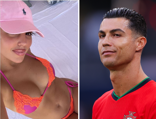 Vriendin van Cristiano Ronaldo deelt weinig verhullende foto's van zomerse vakantie na mislukt EK