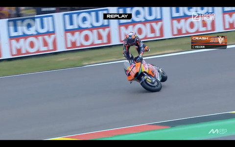 Het zit Nederlandse topcoureur nog niet mee: nu harde crash in Duitsland