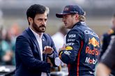 Mohammed Ben Sulayem en Max Verstappen ©Getty Images