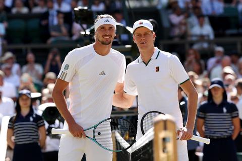 LIVE Wimbledon | Jannik Sinner en Alexander Zverev begonnen aan gedroomde finale op heilige gras