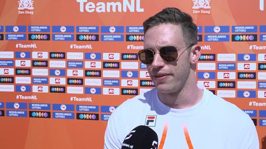 Harrie Lavreysen 'probeerde hattrick juist uit zijn hoofd te zetten'