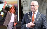 Demi Vollering start aan de Tour de France Femmes en hoorde van de burgemeester van Rotterdam waarom er twee etappes om één dag zijn. ©Getty Images/Pro Shots, beeldbewerking Sportnieuws.nl.