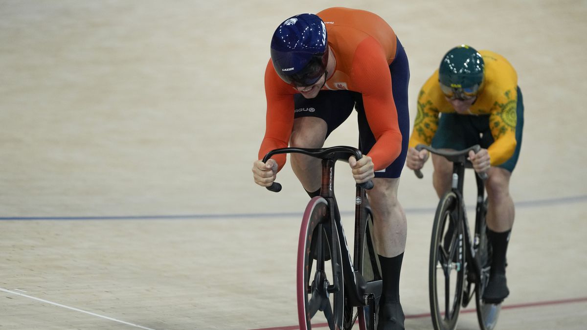 Harrie Lavreysen werd toch even zenuwachtig op de Olympische Spelen: 'Toen dacht ik: dit gaat super spannend worden'