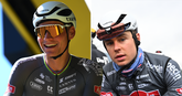 Mathieu van der Poel en Louis Kitzki. © Getty Images