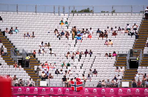Onvrede over lege plekken op tribunes bij EK atletiek: 'Gestoord'