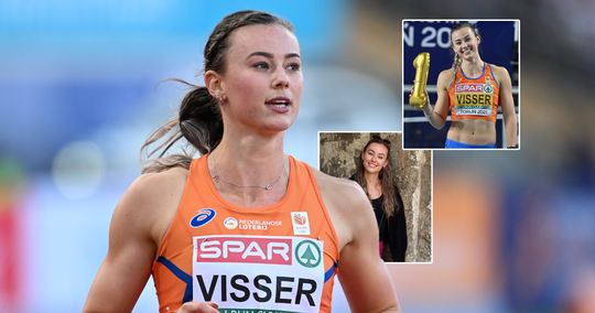 Dit is Nadine Visser: hordenloopster met opvallende vlecht en relatie binnen TeamNL beleefde zuur moment in Parijs