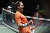 Wesley Koolhof was belangrijk in de winnende dubbel tegen Brazilië. Nu moet Nederland alles geven in het Davis Cup-duel met Italië. ©Getty Images