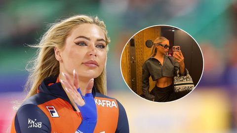 Schaatsicoon Jutta Leerdam neemt het er nog even lekker van: 'Voordat het seizoen start'