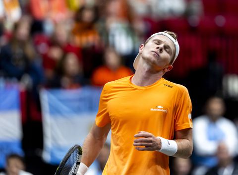 Toptennisser Jesper de Jong houdt dubbel gevoel over aan bijzonder moment: 'Voelt extra pijnlijk'