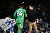 André Onana en Ruben Amorim. Getty Images