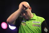 Michael van Gerwen vloog uit de Grand Slam of Darts na een beslissend duel met Ryan Joyce. ©Getty Images